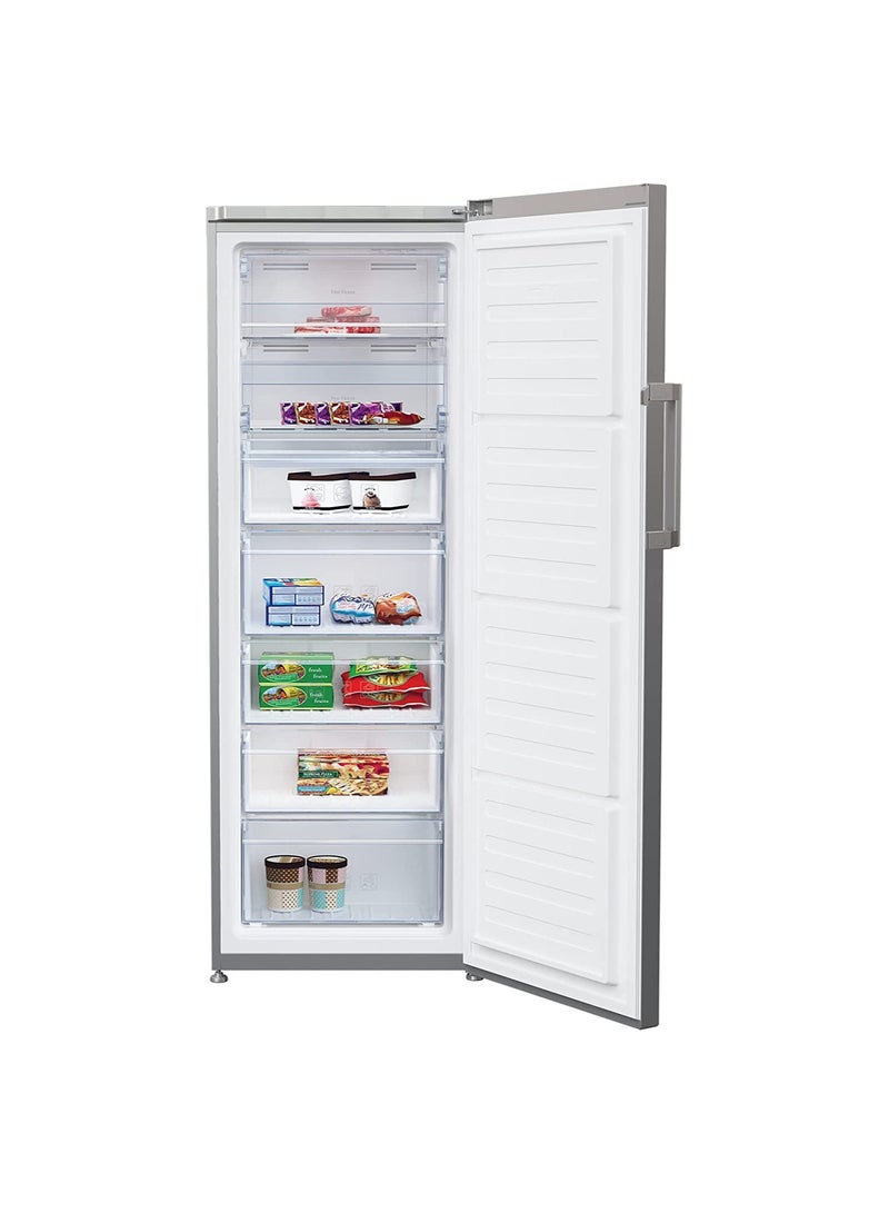 Beko - BEKO FREEZER 7 DRAWER NO FROST , 243 L 1000 W RFNE280K32S Sliver - Image 1