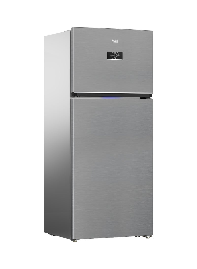Beko - 2 Door - 590 lt -net 557 LT - stainless - Nofrost -ProSmart Inverter - HF Digital B3RDNE590ZXB sliver - Image 1