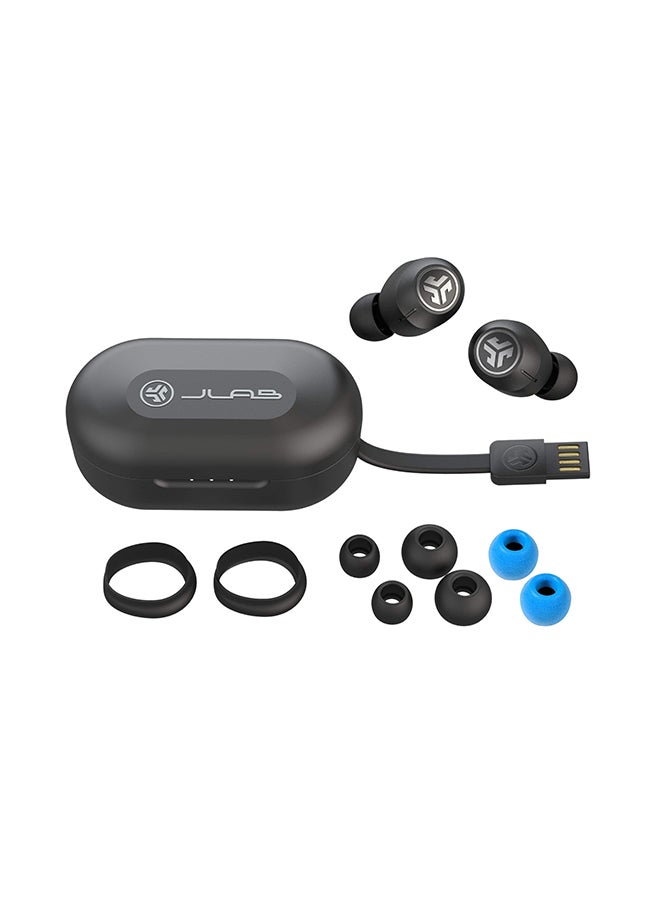 Jlab - Jbuds Air ANC True Wireless Earbuds Black - Image 1