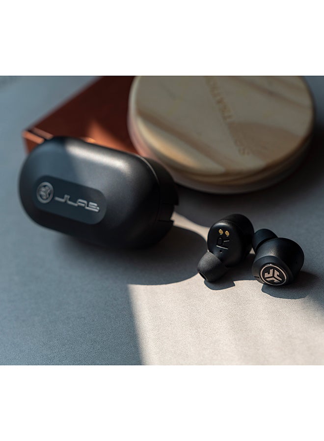 Jlab - Jbuds Air ANC True Wireless Earbuds Black - Image 1