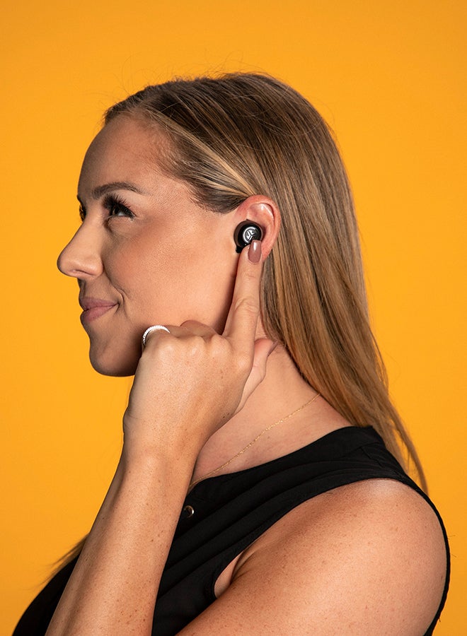 Jlab - Jbuds Air ANC True Wireless Earbuds Black - Image 1