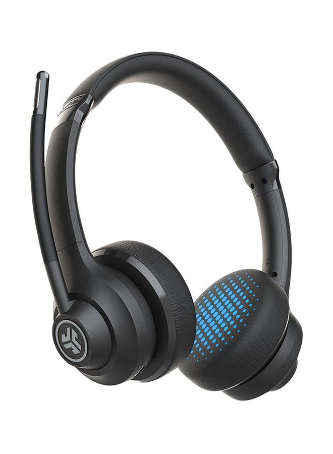 Jlab Go Work On-Ear Wireless Headphone Black  - Image 1