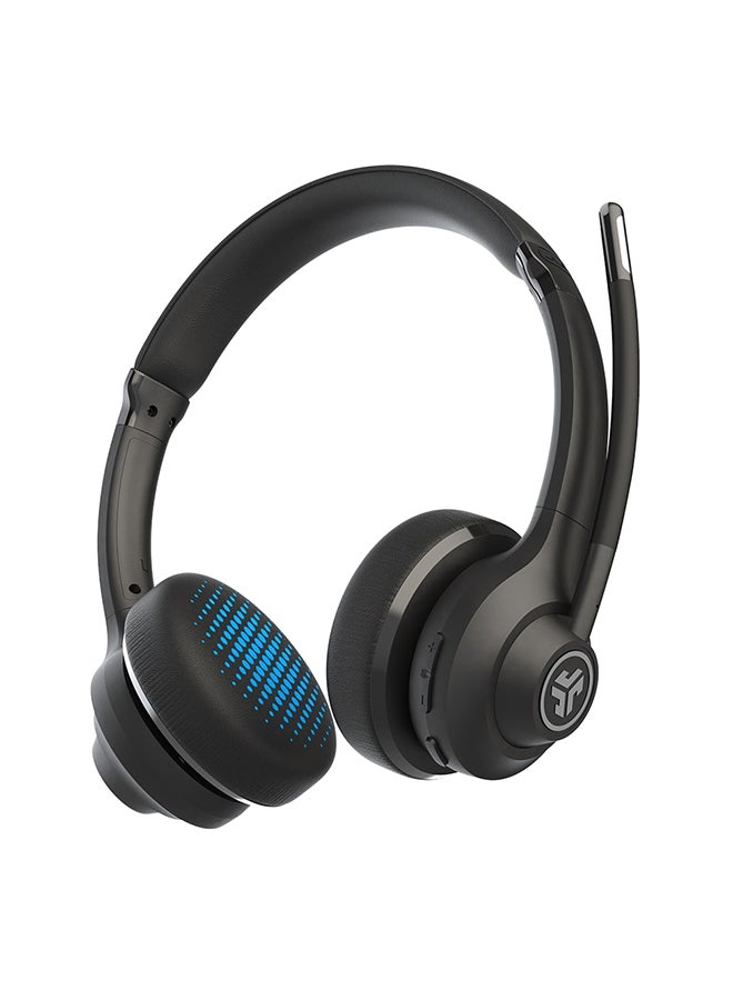 Jlab Go Work On-Ear Wireless Headphone Black  - Image 4