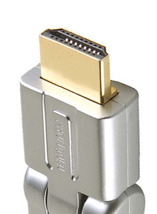PROFIGOLD - HDMI Flat Swivel Interconnect Black - Image 1
