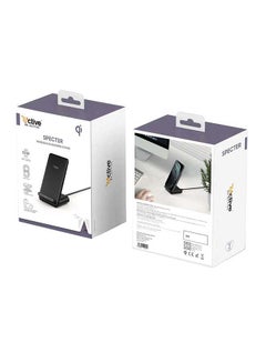 Active 10000.0 mAh Specter Wireless Charging Stand Black  - Image 2