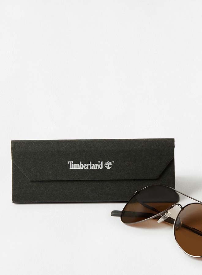 Timberland Men's UV Protection Aviator Sunglasses - Lens Size: 60 mm - Image 5