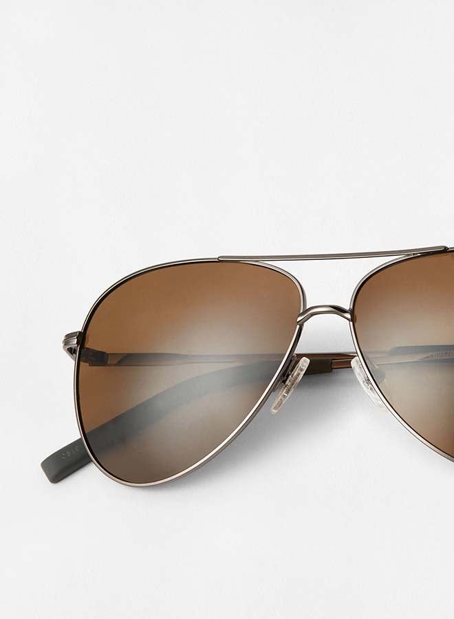 Timberland Men's UV Protection Aviator Sunglasses - Lens Size: 60 mm - Image 4