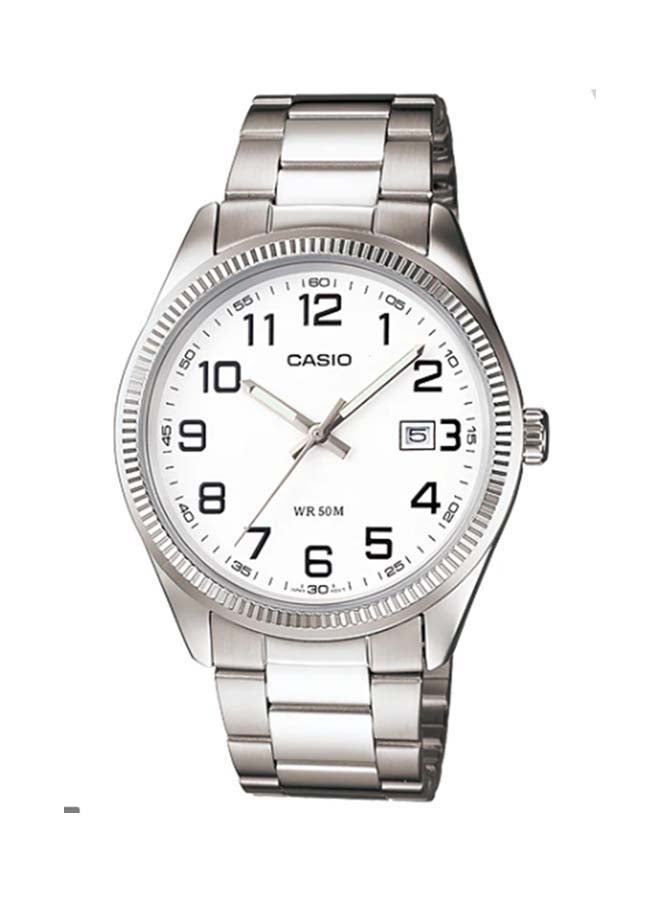 CASIO - Men's Stainless Steel Analog Wrist Watch MTP-1302D-7BVDF - Image 1