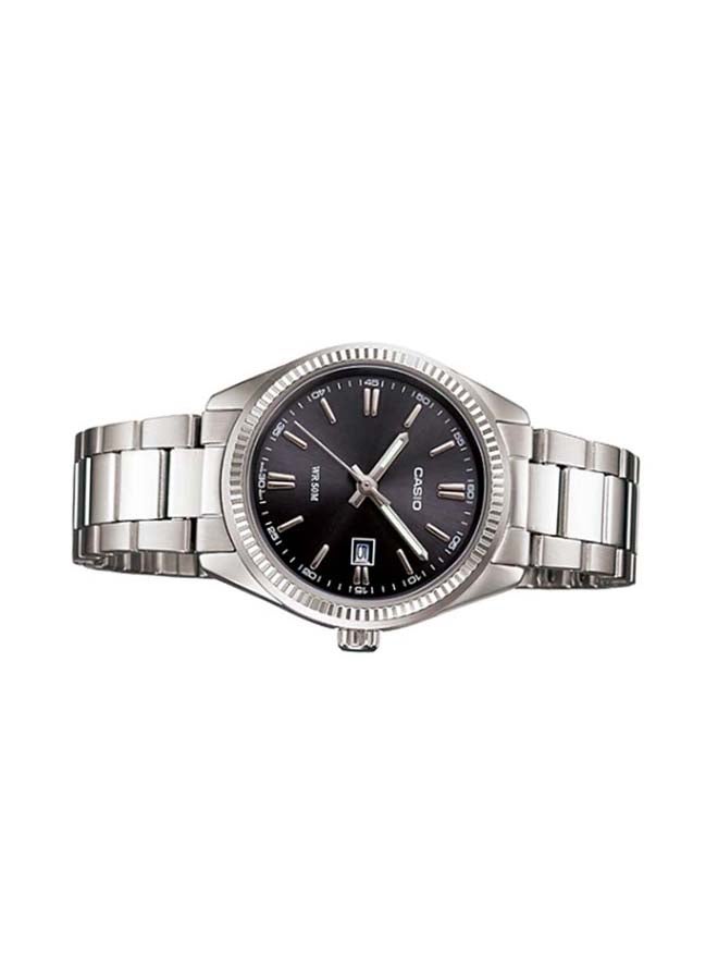 CASIO - Women's Stainless Steel Analog Wrist Watch LTP-1302D-1A1 - 39 mm - Silver - Image 1