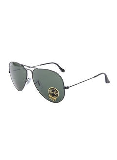 Ray-Ban Full Rim Aviator Sunglasses - RB3026 - Lens Size: 62 mm - Black  - Image 1
