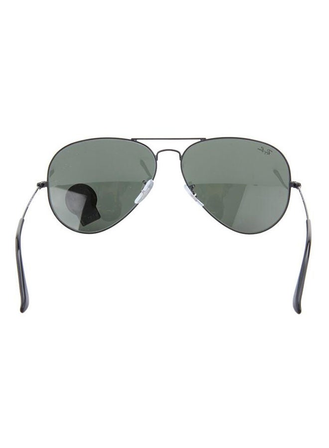 راي بان نظارة شمسية أفياتور كاملة الحواف - RB3026 - مقاس العدسة: 62 ملم - أسود - Image 3