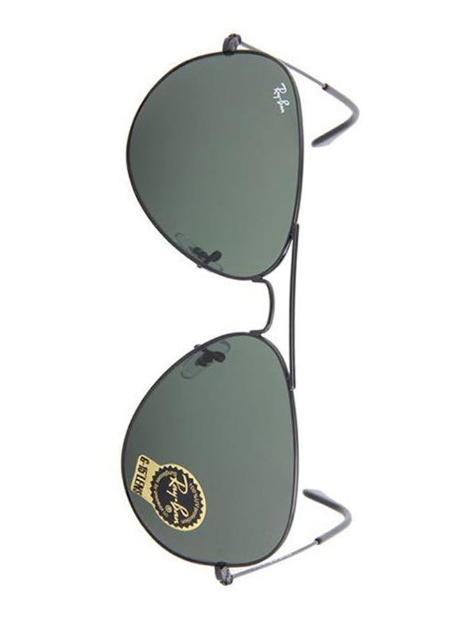 راي بان نظارة شمسية أفياتور كاملة الحواف - RB3026 - مقاس العدسة: 62 ملم - أسود - Image 4