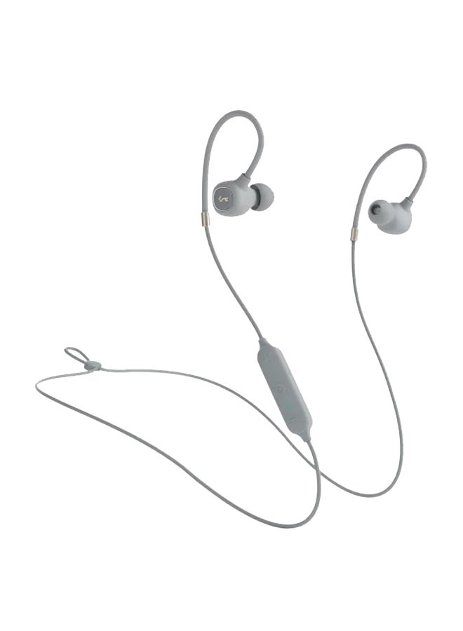Aukey EP-B80 Key Series Bluetooth 5.0 Wireless Earbuds | Hybrid Dual Driver | aptX HD Sound | Sports Neckband Headphones - Light Grey - Image 1