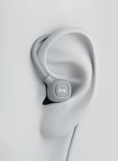 Aukey EP-B80 Key Series Bluetooth 5.0 Wireless Earbuds | Hybrid Dual Driver | aptX HD Sound | Sports Neckband Headphones - Light Grey  - Image 3