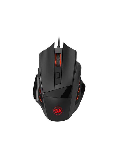 M609 Phaser 6 Buttons Optical Sensor Gaming Mouse Black/Red