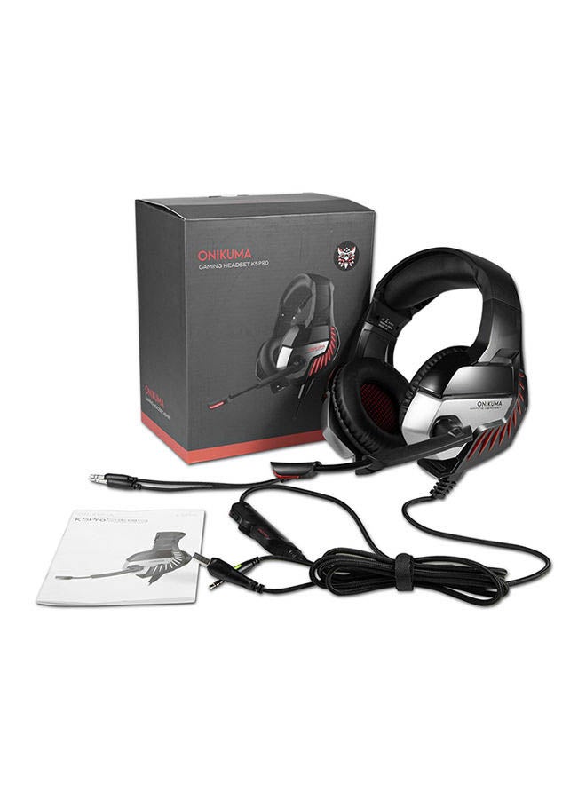 أونيكوما سماعة رأس K5 برو سلكية ستيريو للألعاب مزودة بميكروفون - Image 4