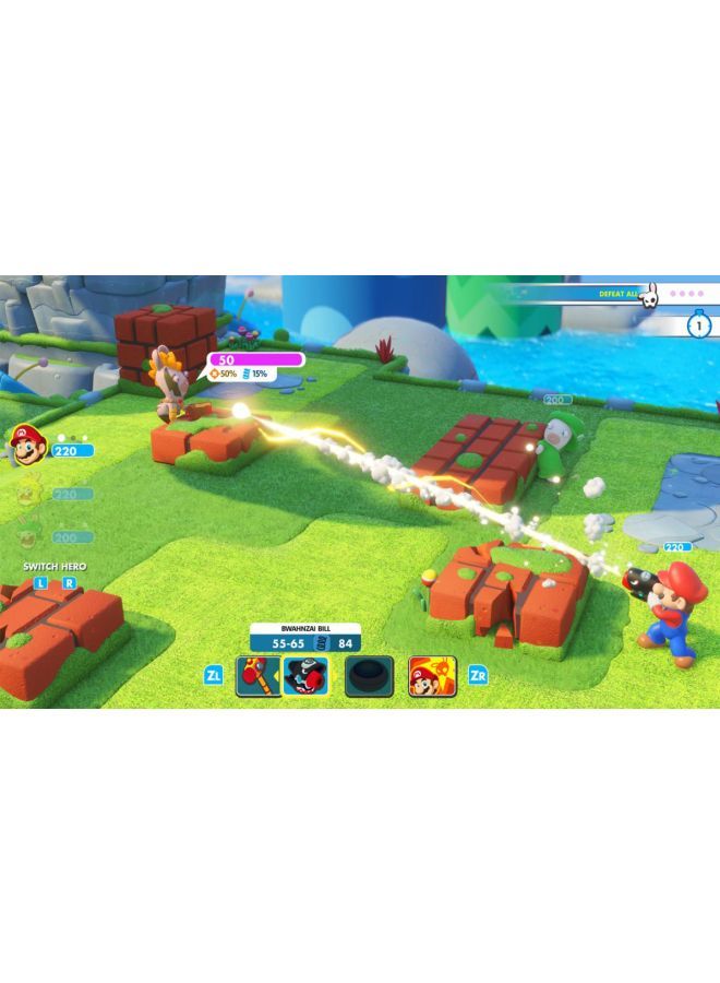 Ubisoft - Mario Rabbids Kingdom Battle (Intl Version) - Nintendo Switch - Image 1