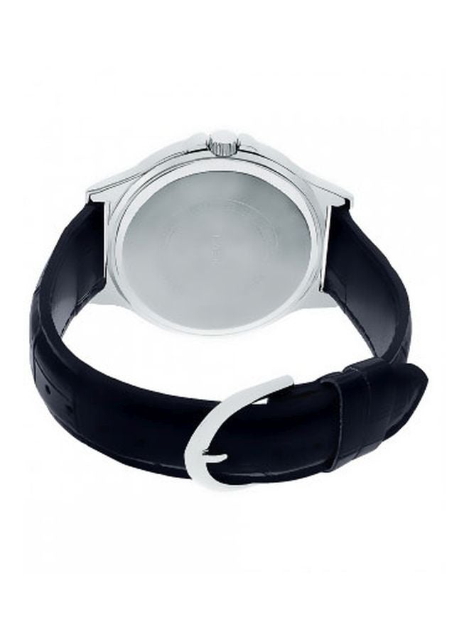 كاسيو ساعة يد بعقارب مقاومة للماء طراز LTP-V300L-1AUDF - مقاس 33 مم - لون أسود للنساء - Image 2