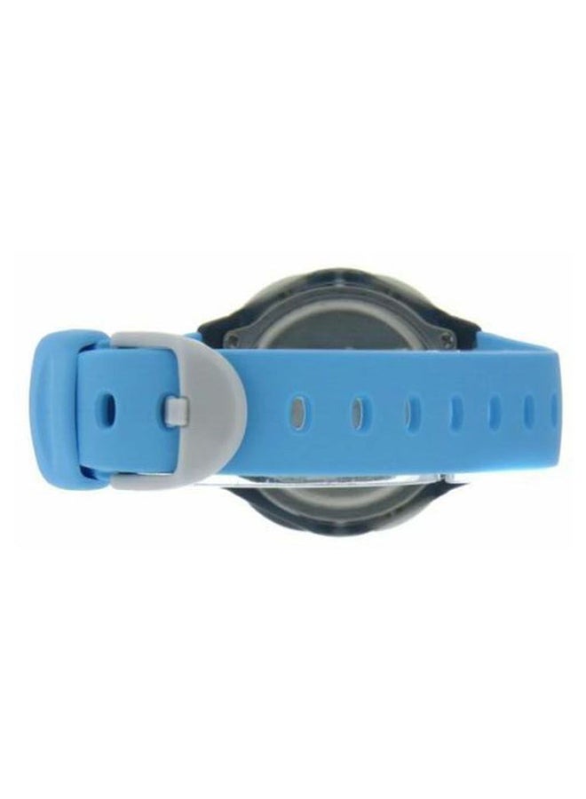 كاسيو ساعة يد رقمية مقاومة للماء طراز LW-200-2BVDF - 35 مم - أزرق للنساء - Image 5