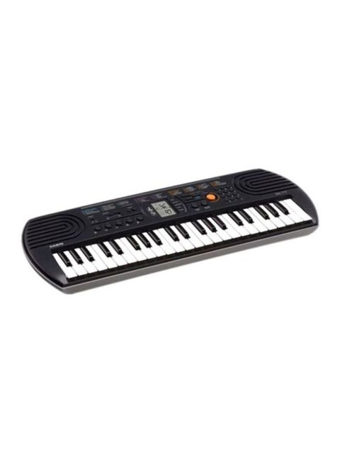 Casio 100 Sounds, 5 Drum Pads, Small keys Keyboard (Model SA-77AH2)