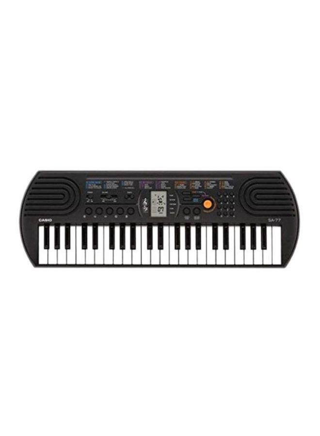 Casio 100 Sounds, 5 Drum Pads, Small keys Keyboard (Model SA-77AH2)