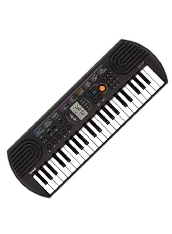 Casio 100 Sounds, 5 Drum Pads, Small keys Keyboard (Model SA-77AH2)