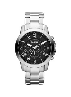 FOSSIL Men's Stainless Steel Chronograph Watch FS4736IE - 44 mm - Silver  - Image 1