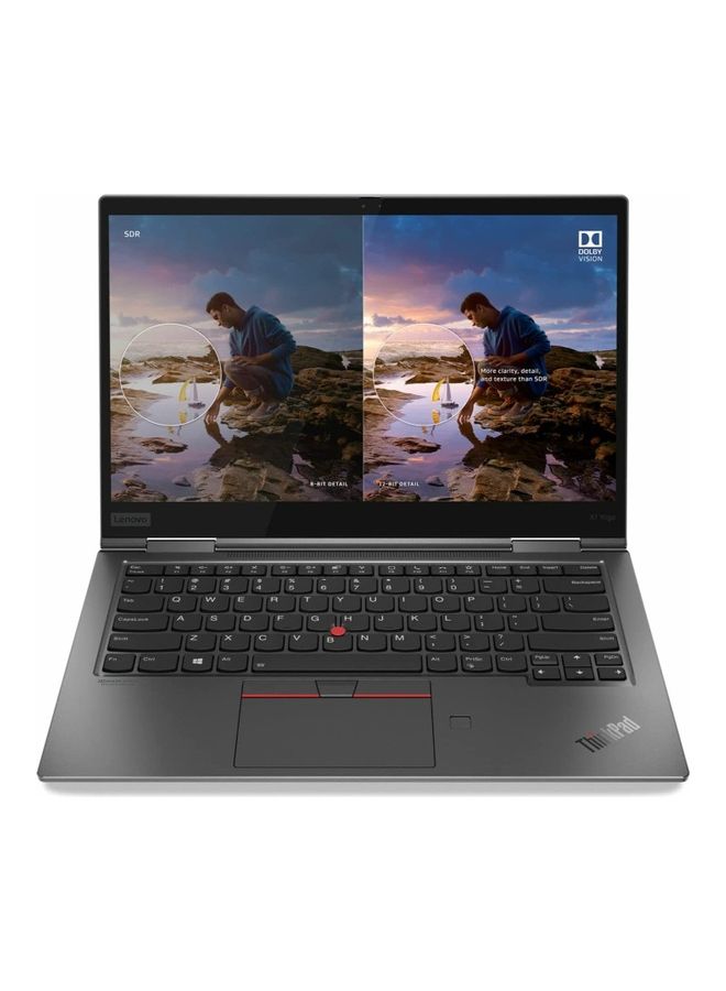 Lenovo - Thinkpad X1 Yoga Gen 6 2-In-1 Convertible Laptop Intel Core i5- 1135G7/8GB/256GB SSD/14'' WUXGA Display Windows 10 Professional Keyboard With Rechargeable Stylus Pen English Strom Grey - Image 1