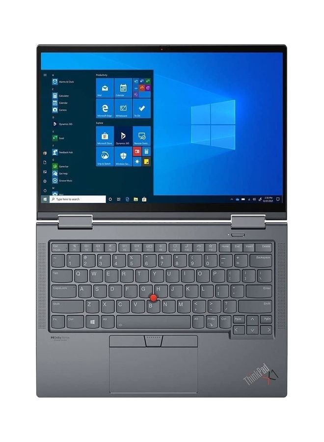 Lenovo - Thinkpad X1 Yoga Gen 6 2-In-1 Convertible Laptop Intel Core i5- 1135G7/8GB/256GB SSD/14'' WUXGA Display Windows 10 Professional Keyboard With Rechargeable Stylus Pen English Strom Grey - Image 1