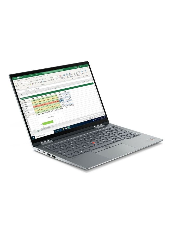 Lenovo - Thinkpad X1 Yoga Gen 6 2-In-1 Convertible Laptop Intel Core i5- 1135G7/8GB/256GB SSD/14'' WUXGA Display Windows 10 Professional Keyboard With Rechargeable Stylus Pen English Strom Grey - Image 1