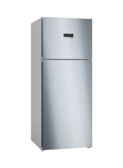 BOSCH Free Standing Refrigerator With Freezer On Top KDN76XI3E8 Silver  - Image 1
