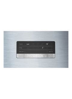 BOSCH Free Standing Refrigerator With Freezer On Top KDN76XI3E8 Silver  - Image 2