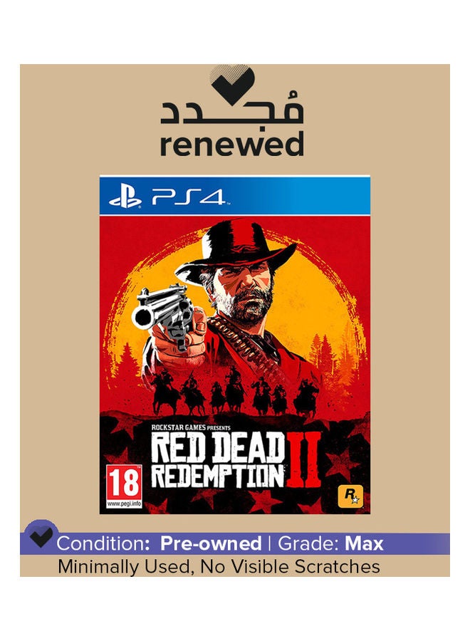 روك ستار جيمز Renewed - لعبة Red Dead Redemption 2 (النسخة العالمية) - Adventure - بلاي ستيشن 4 (PS4) - Image 1