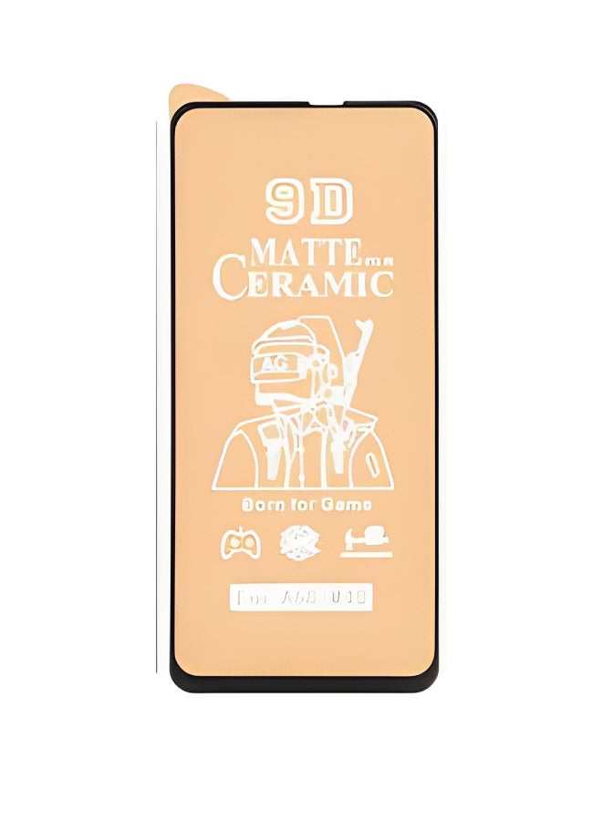 Dragon Ceramic Anti-Fingerprint Screen Protector for Samsung Galaxy A60 and Samsung Galaxy M40 Mobile Phone Black/Clear 