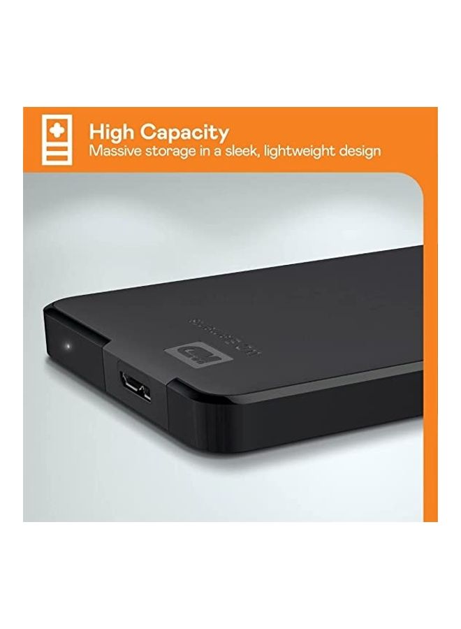 WD - Elements Portable External Hard Drive USB 3.0 for PC - WDBU6Y0020BBK-WESN 2 TB - Image 1
