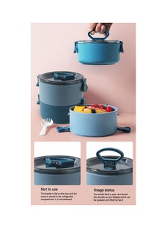 Kidle Creative Double Layer Split Fresh Keeping Chidren Lunch Box  - Image 4