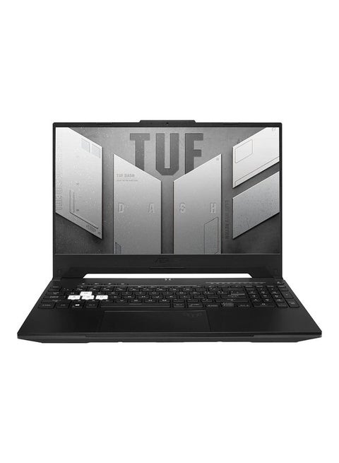 Tuf Dash F15 Gaming (Upgraded Version) Laptop With 15.6 Full HD Display, Core i7-12650H Processor/16GB RAM/512GB SSD/8GB NVIDIA GeForce RTX 3070 Graphics Card/Windows 11 Home English Off Black