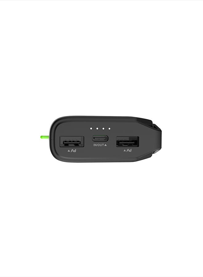 10000 mAh Brave Plus 10 – Compact & High-Capacity Portable Charger for Simultaneous Device Charging, Compatible with Smartphones, Tablets, Gaming Devices, MP3/MP4 Players, Bluetooth Devices, and More – Convenient, Travel-Friendly Design for Instant Power Anytime, Anywhere - Black - v1675848288/N53379783A_2