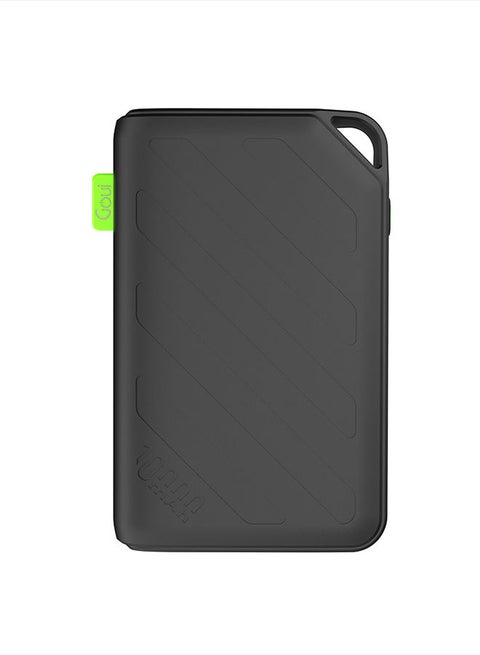 10000 mAh 10000 mAh Brave Plus 10 – Compact & High-Capacity Portable Charger for Simultaneous Device Charging, Compatible with Smartphones, Tablets, Gaming Devices, MP3/MP4 Players, Bluetooth Devices, and More – Convenient, Travel-Friendly Design for Instant Power Anytime, Anywhere - Black Black