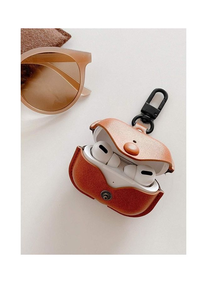 مارجون غطاء جلد ل AirPods Pro 2 مع سلسلة مفاتيح متوافق مع Apple AirPods Pro الجيل الثاني 2022 - Image 3