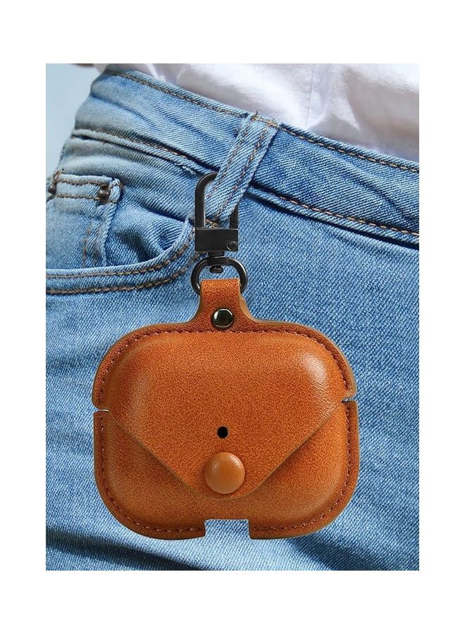 مارجون غطاء جلد ل AirPods Pro 2 مع سلسلة مفاتيح متوافق مع Apple AirPods Pro الجيل الثاني 2022 - Image 4