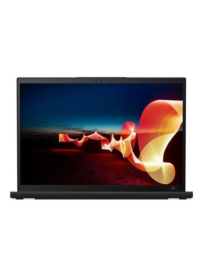 Lenovo X1 Carbon I7-1255U 16GB Base DDR5 512GB SSD M.2 2280 NVMe G4 Iris Xe Win 11 Pro 64-DG 14.0 Inch WUXGA AG 400nits IR FHD Cam Intel AX211 WWAN Upgradable No Wired Ethernet Y-FPR 4 Cell English/Arabic Black  - Image 1
