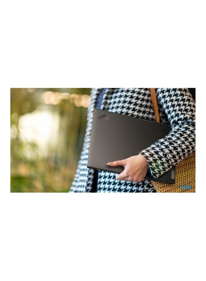 Lenovo X1 Carbon I7-1255U 16GB Base DDR5 512GB SSD M.2 2280 NVMe G4 Iris Xe Win 11 Pro 64-DG 14.0 Inch WUXGA AG 400nits IR FHD Cam Intel AX211 WWAN Upgradable No Wired Ethernet Y-FPR 4 Cell English/Arabic Black  - Image 3