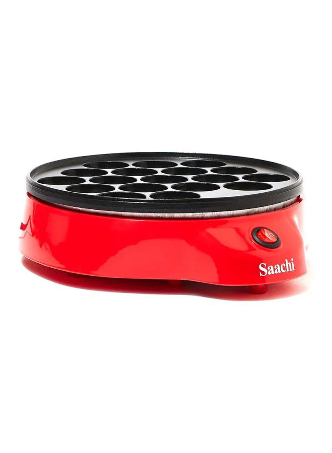 ساتشي ماكينة صنع الدمبلينغ المحمولة 700 W NL-DM-1852-RD أحمر