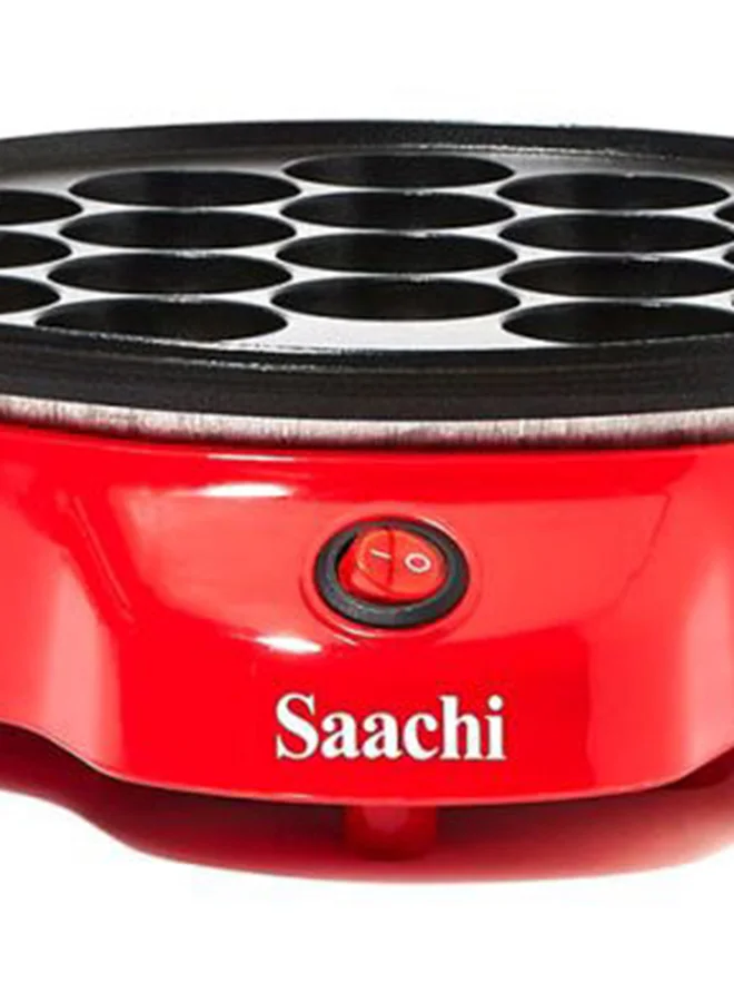 ساتشي ماكينة صنع الدمبلينغ المحمولة 700 W NL-DM-1852-RD أحمر