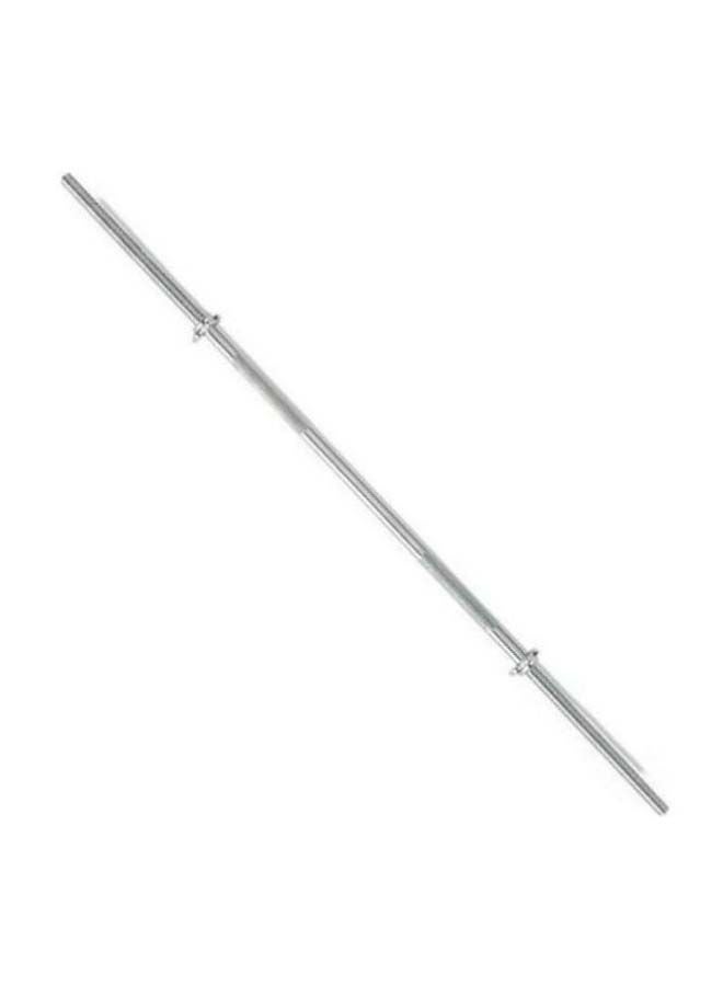 BODY SCULPTURE - Threaded Chrome Steel Bar With 2 Spin Locks - 152cm - Image 1
