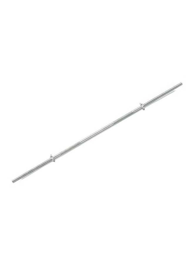 BODY SCULPTURE - Threaded Chrome Steel Bar With 2 Spin Locks - 152cm - Image 1