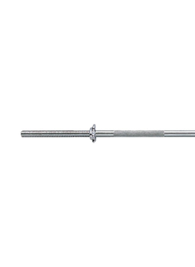 BODY SCULPTURE - Threaded Chrome Steel Bar With 2 Spin Locks - 152cm - Image 1