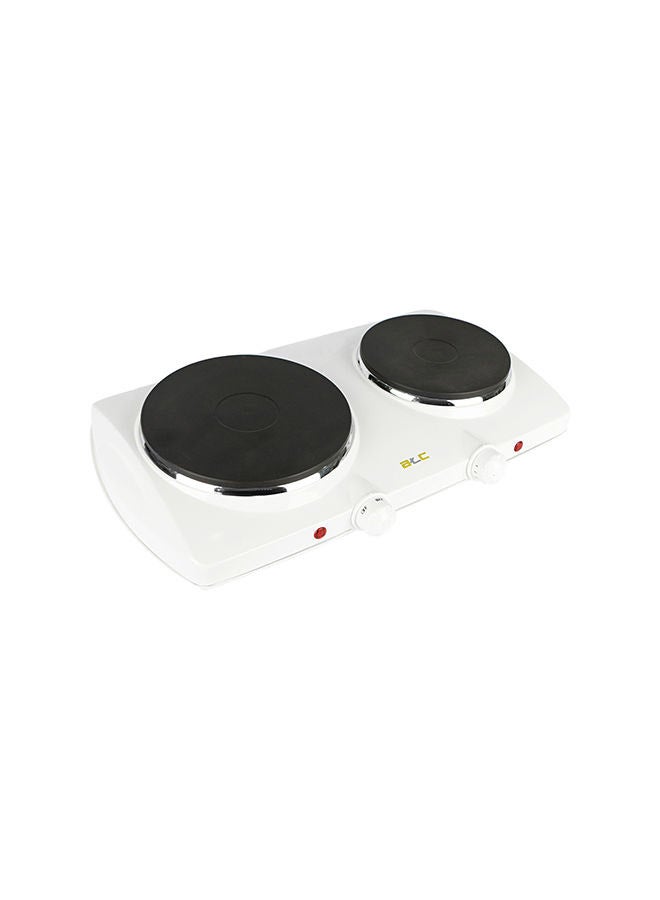 ATC Electric Dual Thermostat Control Hot Plate 2250.0 W H-HP0702S White  - Image 3