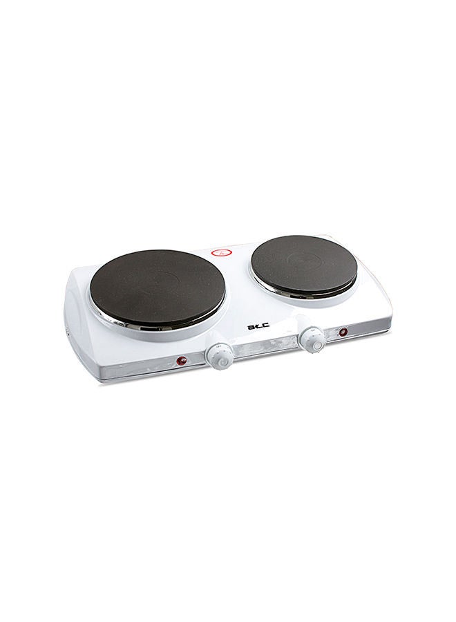 Electric Dual Thermostat Control Hot Plate 2250.0 W H-HP0702S White - v1675862270/N18847953A_4